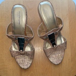 Comfort Plus Wedge Sandals Size 8
